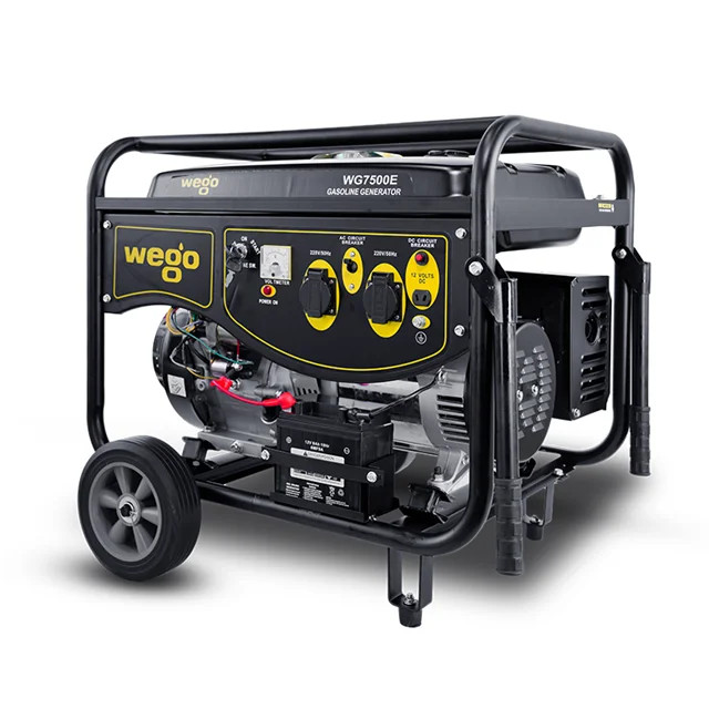 -موتور برق بنزینی ناکایو 5.5 کیلووات استارتی مدل NK7500E