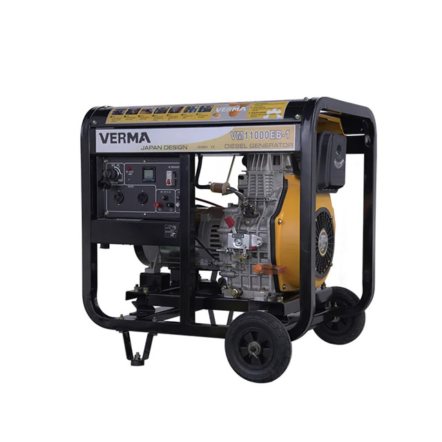 -موتور برق دیزل ورما 8.5 کیلووات استارتی مدل VM11000-EB/1