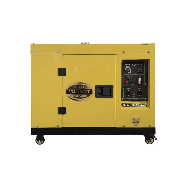 -موتور برق دیزل ورما 8.5 کیلووات سایلنت استارتی مدل VM11000T