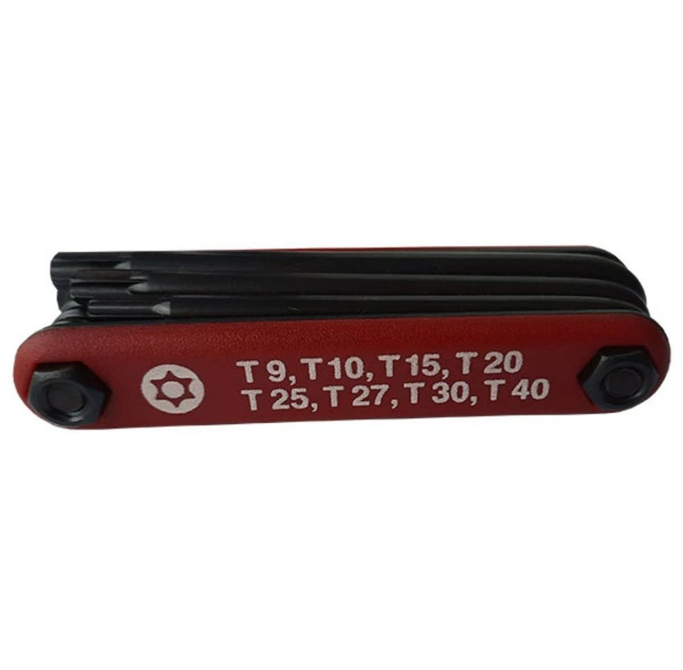 آچار آلن ستاره ای مدل چاقویی 8 عددی ISHI TOOLS اصل ژاپن