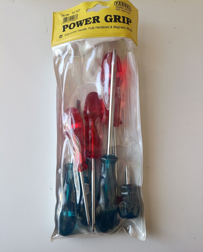 ست پیچگوشتی حرفهای VESSEL ژاپن مدل Power Grip