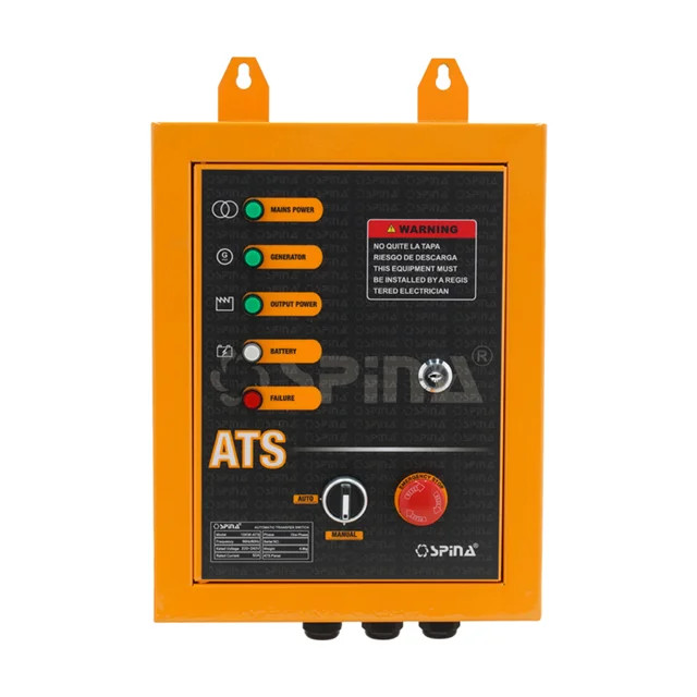 تابلو ATS تک فاز اسپینا مدل 10KW-ATS