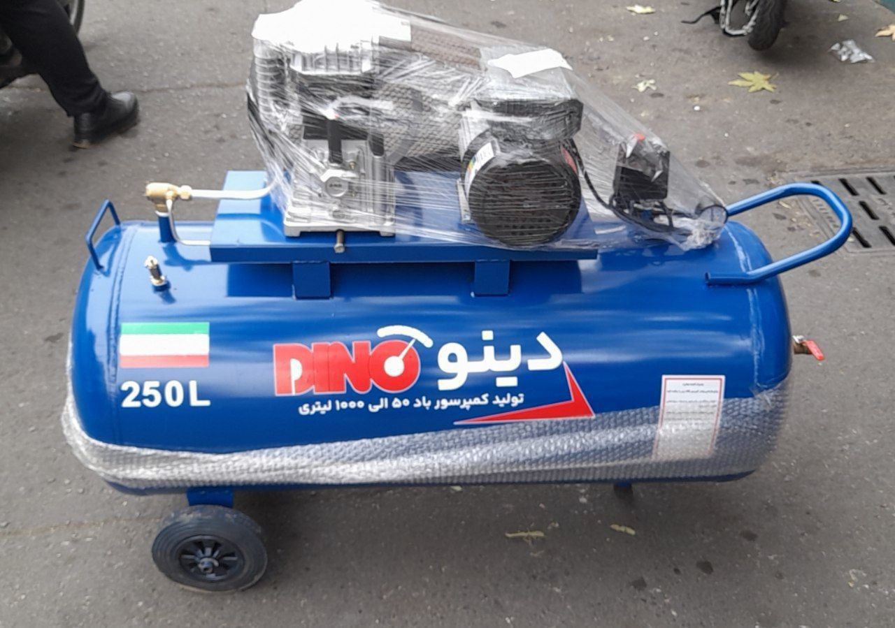کمپرسور ۳۵۰ سه سیلندر آلمینیوم دینو