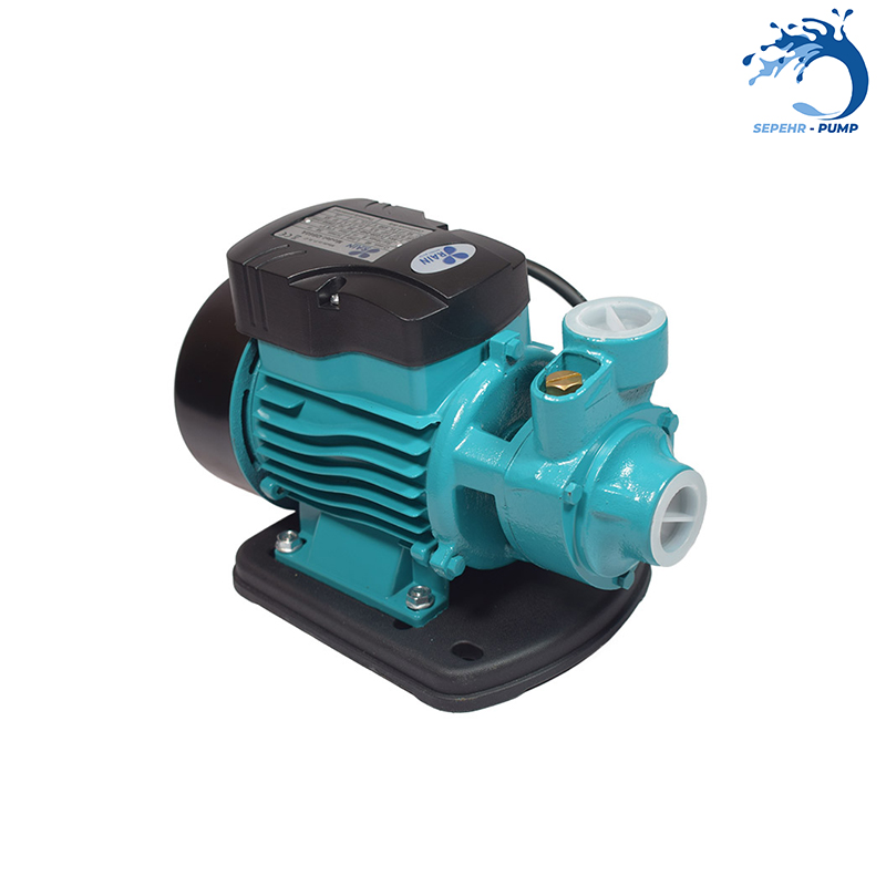 پمپ نیم اسب محیطی راین RAIN برنجی پایه پلاستیکی مدل QB60A