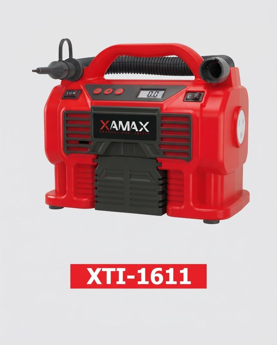 کمپرسور فندکی چندکاره دیجیتالی مدل xti-1611   زاماکس